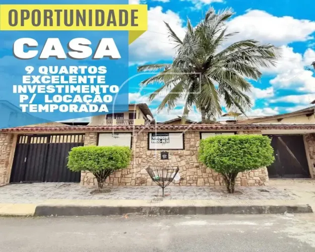 Imóvel para venda possui 360 metros quadrados com 9 quartos em Praia do Morro - Guarapari