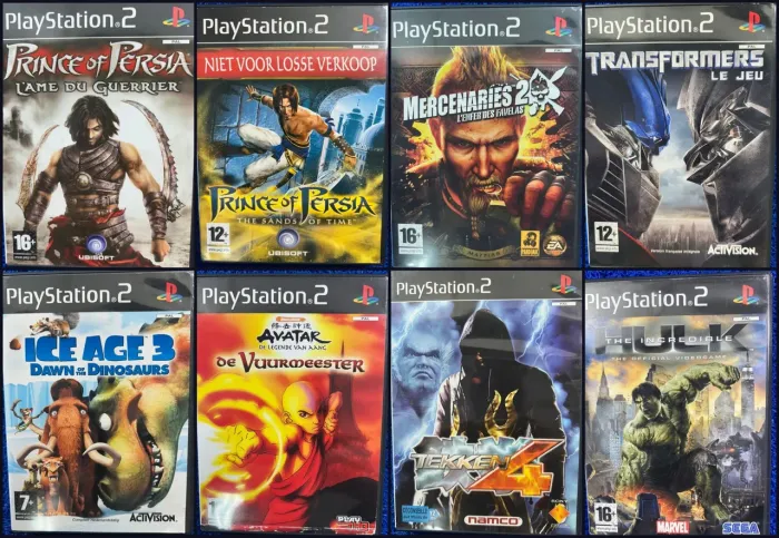 Jogos completos originais de PS2 - EUROPEUS