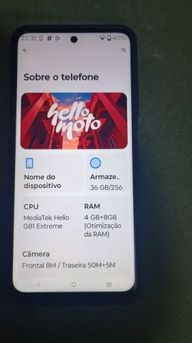 moto g15 256 giga semi novo sem nem um defeito 
