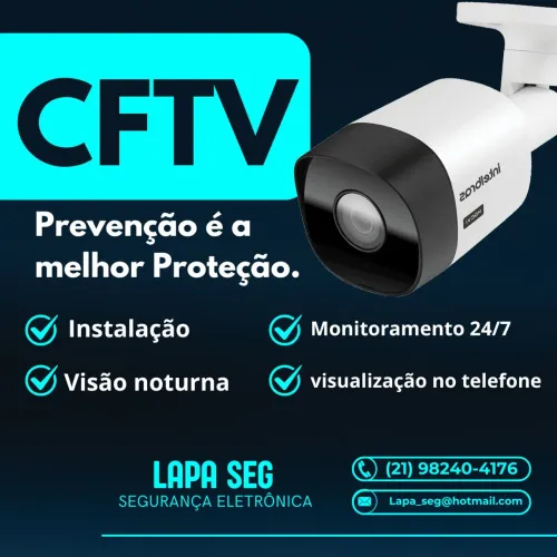 Manutenção Instalação Interfone Câmera Wi-fi CFTV Alarme kit de Câmeras de Segurança 