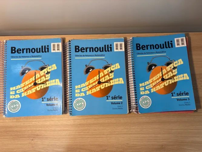 Conjunto Apostilas Bernoulli Natureza e Matemática - 1° Série 2022