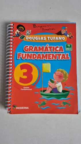 Livro de gramática fundamental Douglas Tufano 3° ano
