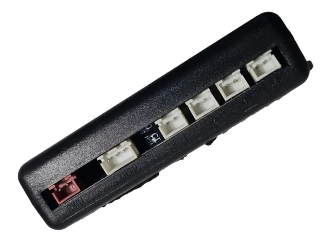 Sensor Estacionamento Sobrepor Display 4 Pontos Vermelho