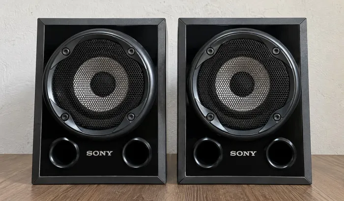 Par de caixas Sony Surround para Receiver e Home Theater 