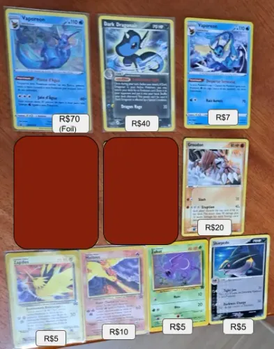 Cartas Pokémon