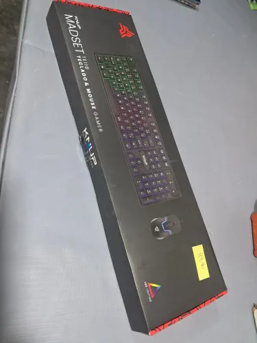 Kit Teclado Mouse Knup Madset 89,90