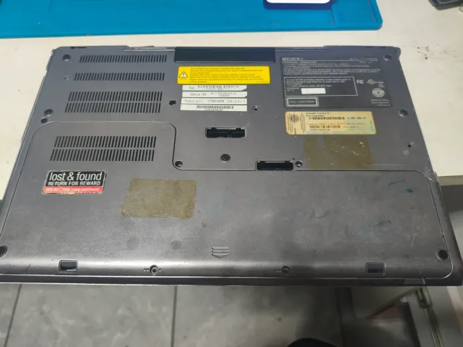 Carcaça Notebook Sony Vaio Pcg412171 Cinza