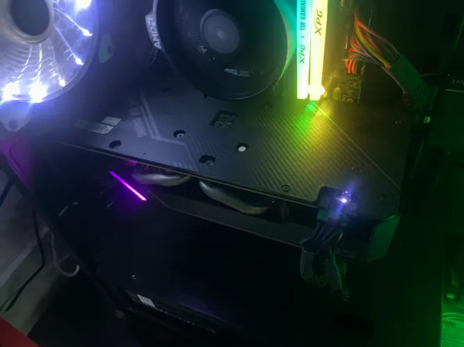 Placa de vídeo 1660 Super ASUS TUF triple fan 