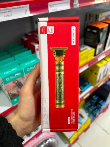 Máquina sem fio de Barba e Cabelo Recarregável