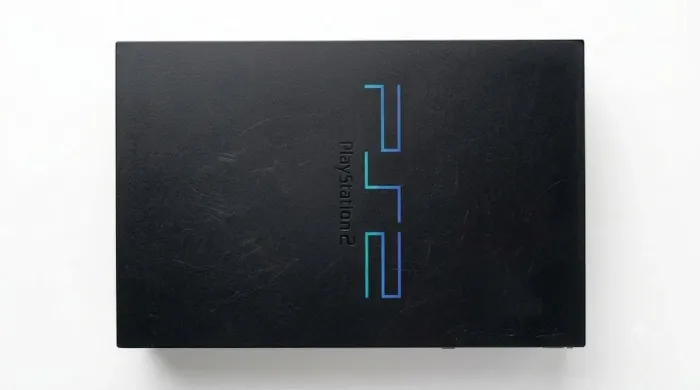 Carcaça original do PlayStation 2 Fat modelo SCPH-39001, em bom estado de conservação!