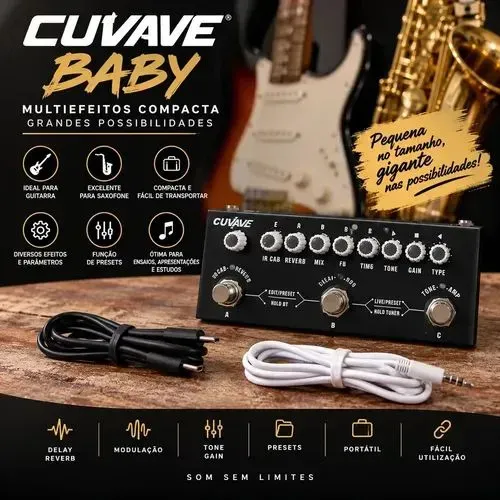 Pedal Cuvave Cube Baby (novo, na caixa)
