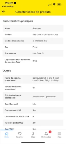 Computador integrado 