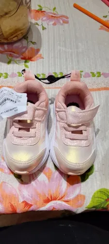Tênis Infantil Rosa C&A - Tamanho 21 - Novo / Nunca Usado
