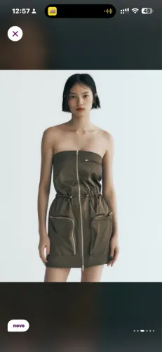 Vestido São João zara