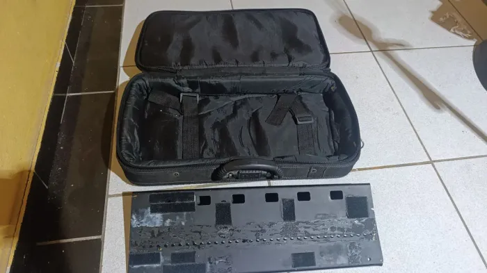Pedalboard com case 