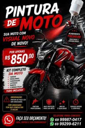 Pintura de moto