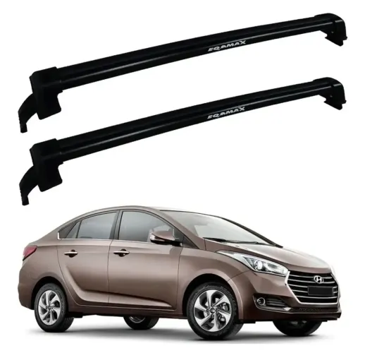 Rack de teto Eqmax - Hyundai HB20S 2015 / 2016 / 2017 / 2018 / 2019