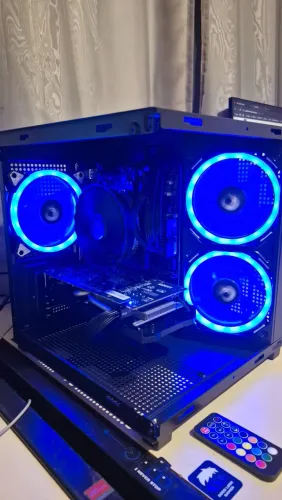 PC Ryzen 5 RX 580 8GB com garantia e brindes!