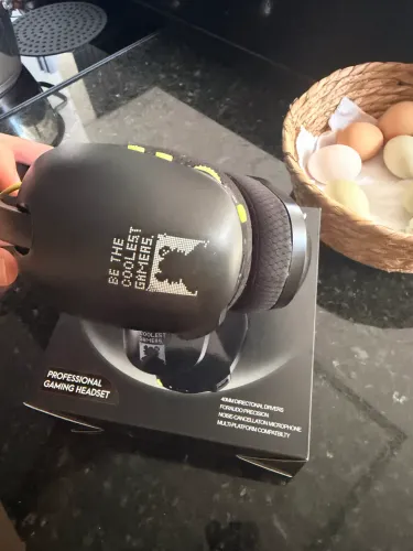 Headset Gamer Sem Fio Onikuma B2 Conexão Usb E Bluetooth Cor Preto