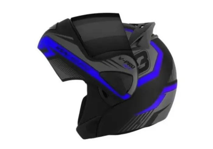 Capacete Escamoteável viseira Fumê Tam 58 ou 60 Produto Novo.