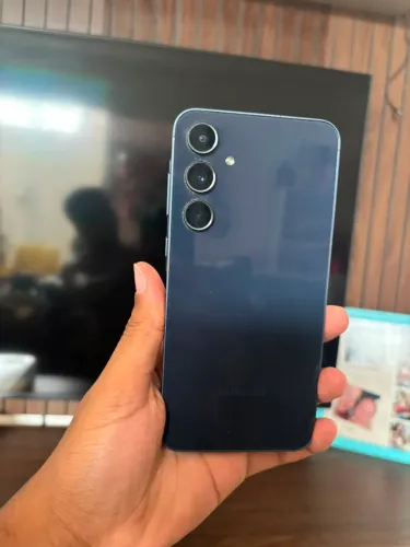 Vendo Samsung Galaxy A55 5G 128 GB Azul - Excelente Estado  nota fiscal e caixa