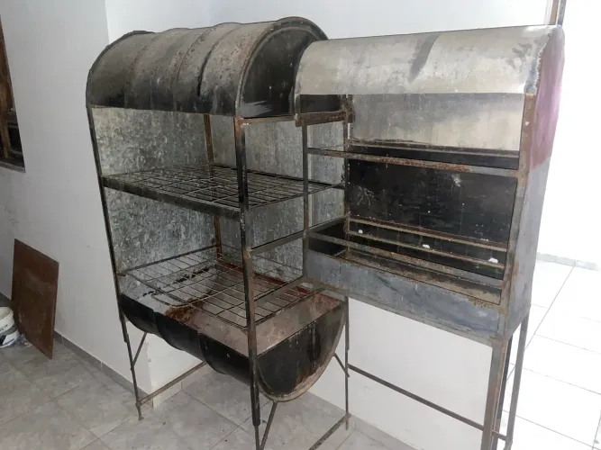 Churrasqueira de tambor