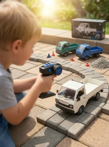 Caminhão de Brinquedo com Controle Remoto sem Fio