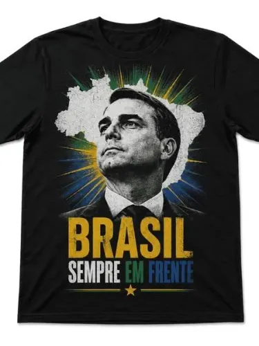 Camisa Flávio Bolsonaro - Política