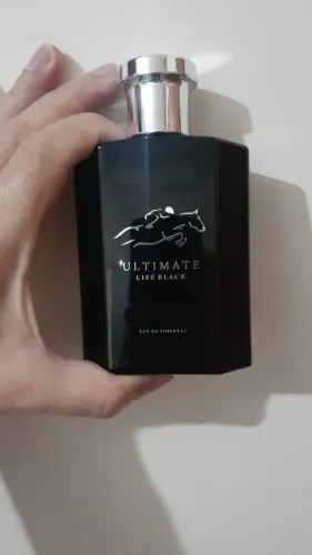 Perfume Ultimate Life Black, Linn Young (Ralph Lauren Polo Black), 125ml sem caixa
