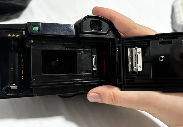 câmera analógica olympus az-300 super zoom