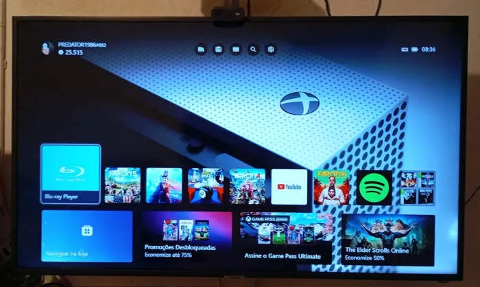XBOX ONE S 1TB SSD COM KINECT VERSÃO BF1