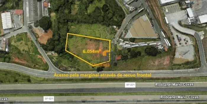 Terreno à venda, 6057 m² por R$ 7.270.000,00 - Quitaúna - Osasco/SP