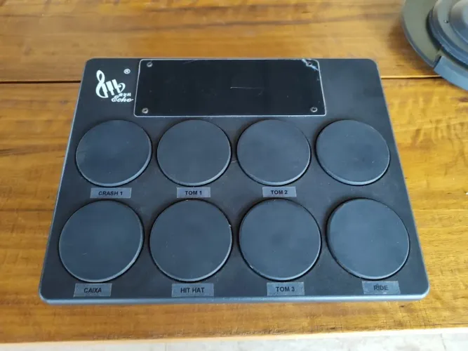 Pads para bateria eletrônica sem módulo ! Leia