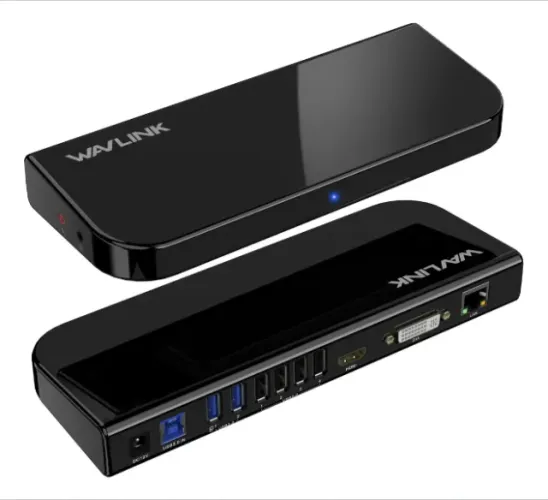 Dock Station Wavlink 13-em-1 Usb 3.0 Displaylink
