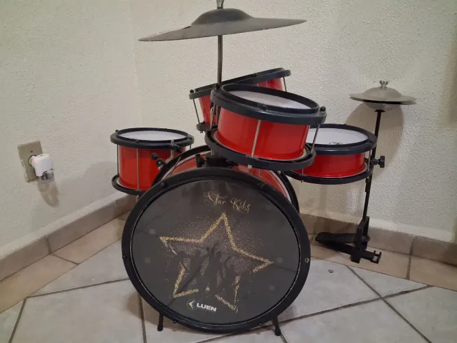 Bateria Infantil Perfeita - Até 6 anos