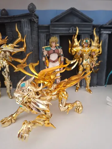 Cloth Myth SOG Aioria de Leão marca Athena Exclamation (cloth +object +plain+ pandora box)