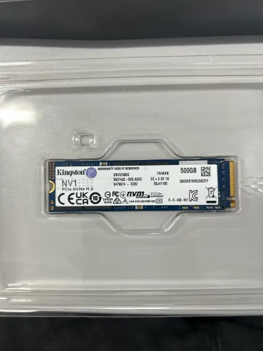 SSD nvme 500Gb kingston