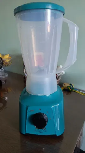 Vendo liquidificador Arno Power Mix 550w turquesa 
