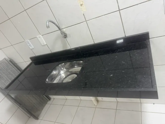 Pia, balcão etc de mármore 