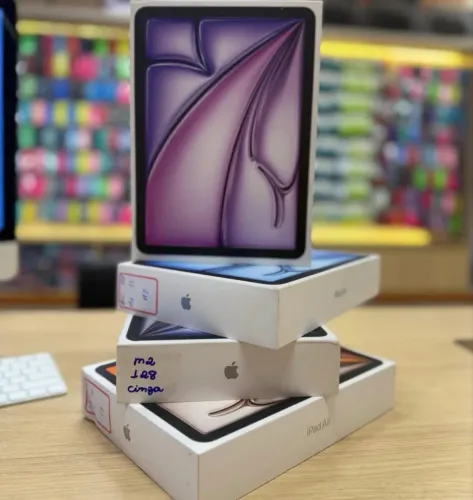 iPad Air M3 128GB 11" Novo lacrado 1 ano garantia 