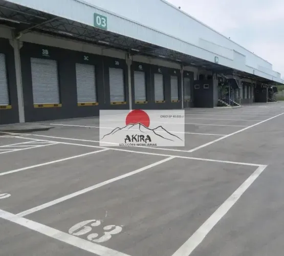 Alugo módulo 5.037 m² PD 12m 9 docas condominio em Cajamar