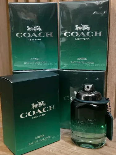 Perfume Masculino Coach Green Eau De Toilette 60ml EDT Original Lacrado