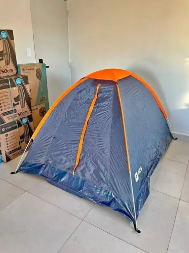 Barraca de Camping Nautika Panda Iglu 3 Pessoas Azul Nova Faço entrega