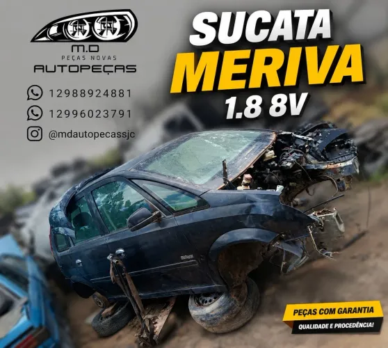 SUCATA MERIVA 1.8 8v