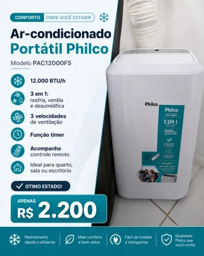 Ar-Condicionado Portátil Philco