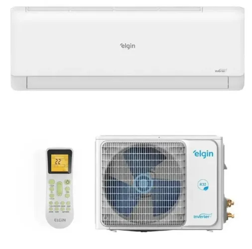 Ar Condicionado Split Hi Wall Elgin Eco Inverter 24000 BTU/h Frio 45HJFI24C2WC 220 Volts
