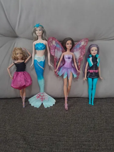 Barbies antigas lindas lote com 4 