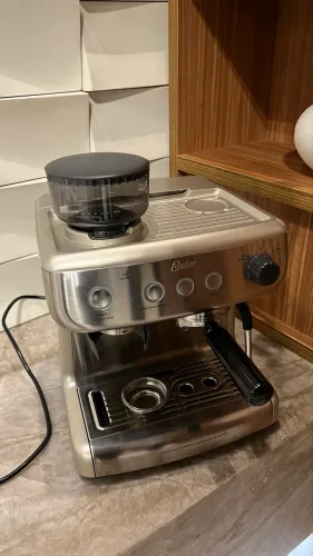 Cafeteira máquina de espresso oster 