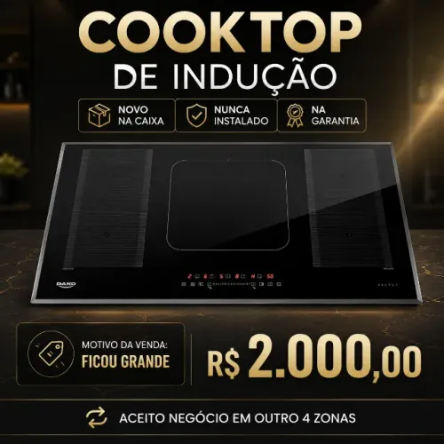 Cooktop de Indução NOVO