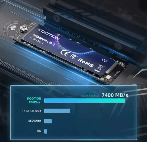 SSD NVMe KOOTION 2TB